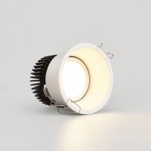 12W Led Housing Adjustable Die Cast Recessed Ceiling Downlight For Hotel
