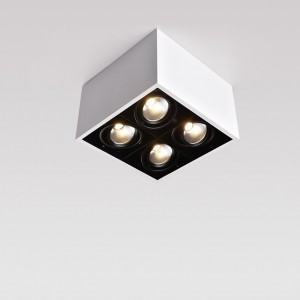 China OEM Square LED Ceiling Lamp for Bedroom Lighting Neutral White Cold White Warm White LED Ceiling Light Living Room