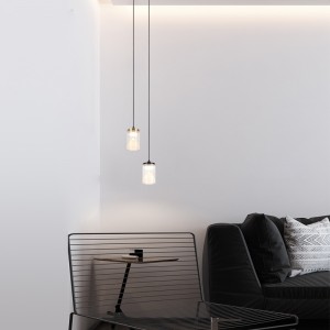 OEM/ODM Factory Simple Modern Luxury Home Decorative Acrylic Hanging Lighting LED Chandeliers Pendant Lights
