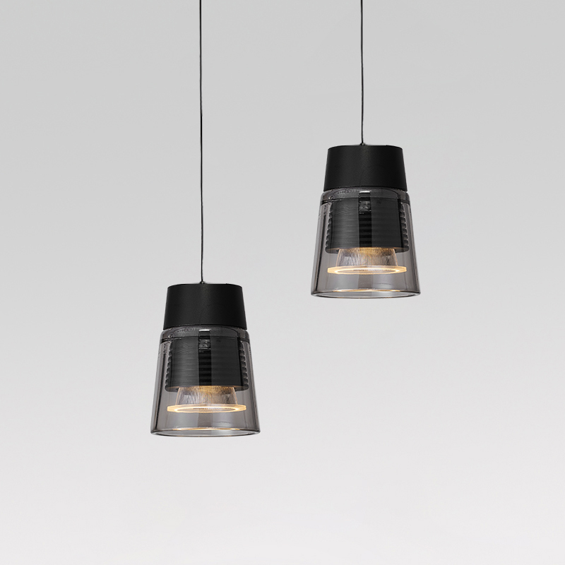 Декоративна привесна лампа 48В Магнетна трачна лампа за стамбено осветљење Истакнута слика